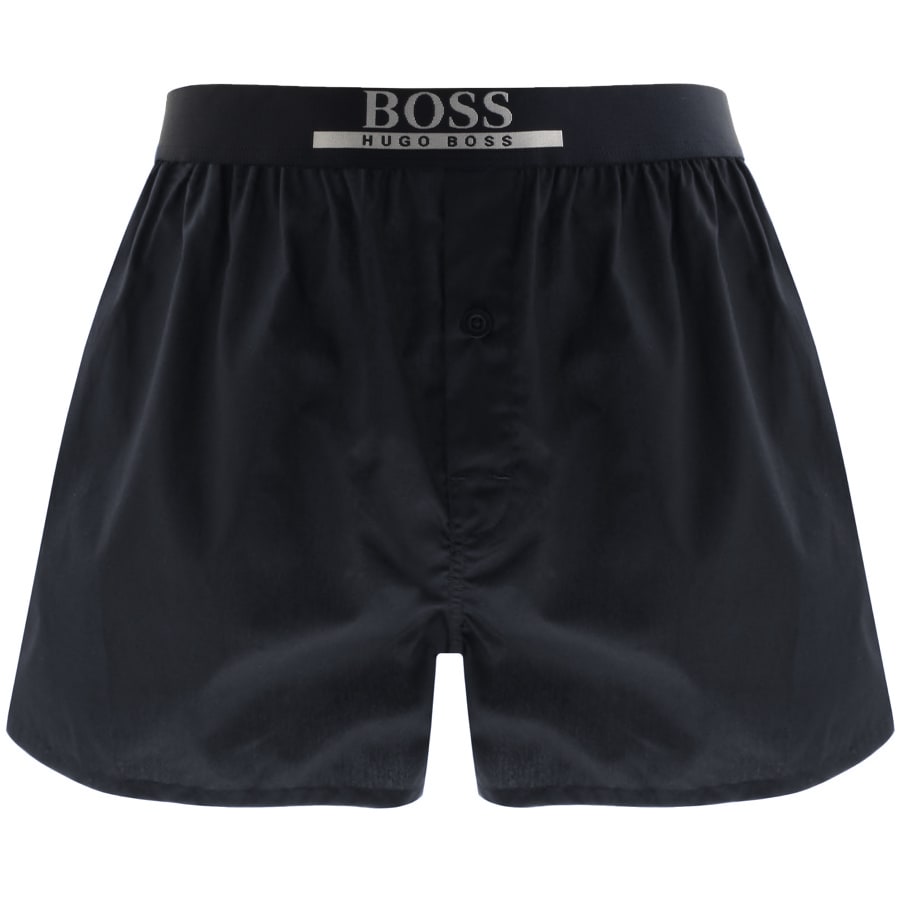 Alternative Image for ProductBOSS Underwear Two Pack Woven Boxer Shorts Navy2